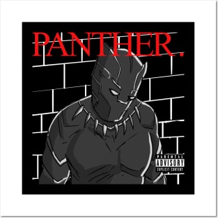 Damn. Panther Posters and Art